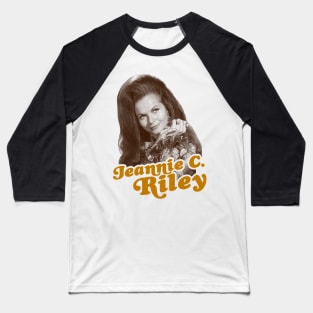 Jeannie C. Riley ))(( Harper Valley PTA Country Fan Baseball T-Shirt